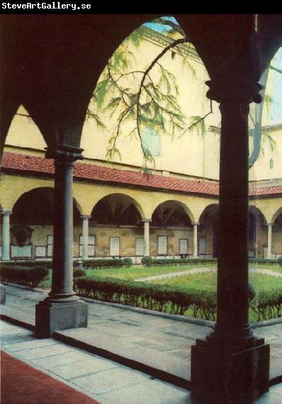 ANGELICO  Fra View of the Convent of San Marco